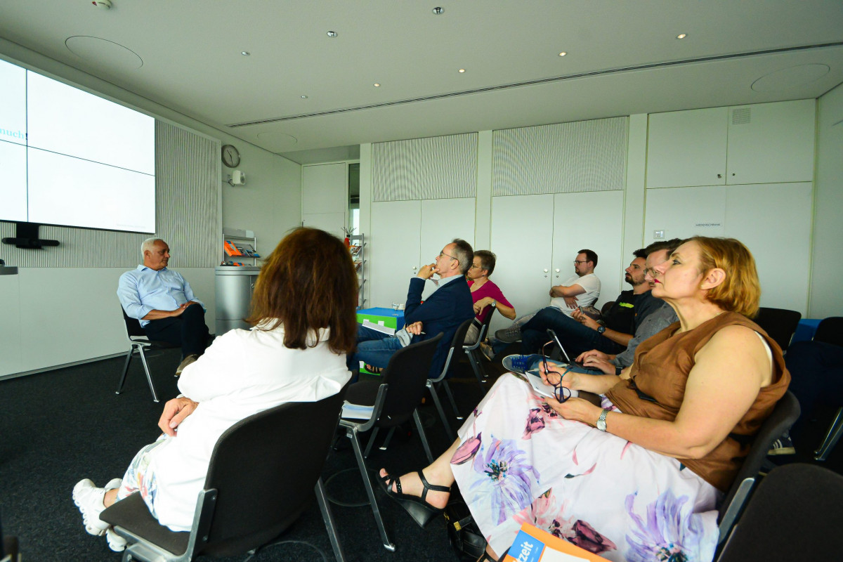 KÖLN, 25.07.2022, Frankfurter Presseclub (FPC) Fortbildungsreise zur Deutschen Welle und zu RTL. (c) FOTO: Rainer Rüffer (RUEFFER)