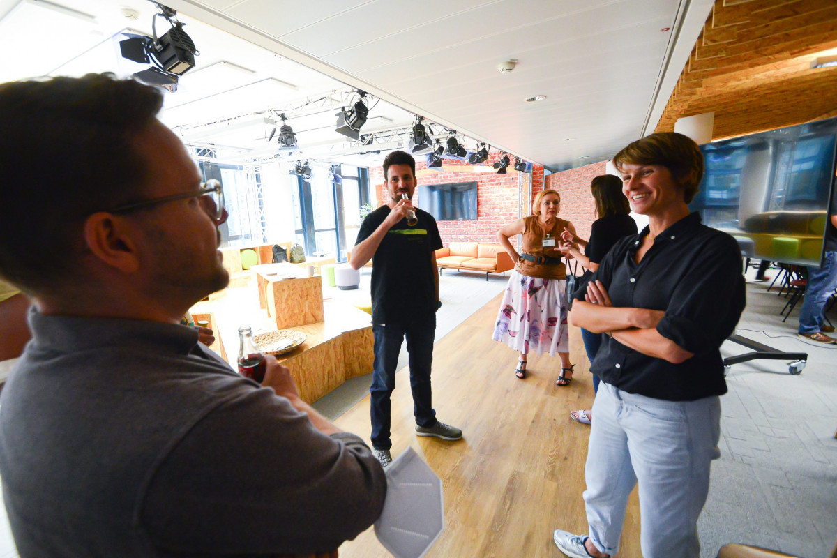 KÖLN, 25.07.2022, Frankfurter Presseclub (FPC) Fortbildungsreise zur Deutschen Welle und zu RTL. (c) FOTO: Rainer Rüffer (RUEFFER)