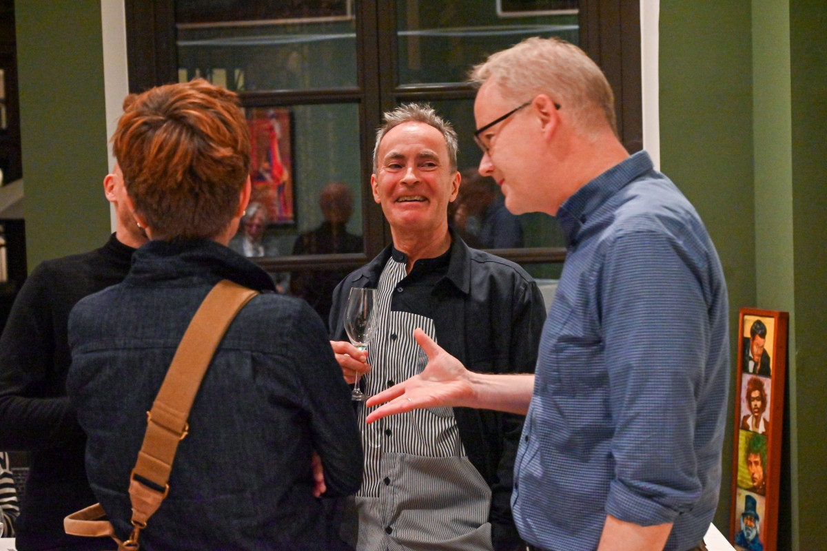 Frankfurt am Main, 28.10.2024, Stadtteil Westend, Ulmenstrasse 20, Frankfurter-Presseclub (FPC), Text der Einladung: "Nach fast 30 Jahren Engagement im FPC verabschieden wir uns nun von Nikolaus Münster. Im Namen des gesamten Vorstands und der Geschäftsstelle laden wir Sie herzlich ein, zu diesem Anlass mit uns anzustoßen und Nikolaus Münster (FOTO m.) die besten Wünsche für den „FPC-Ruhestand“ mit auf den Weg zu geben." .(c) FOTO: Rainer Rüffer (Rueffer)