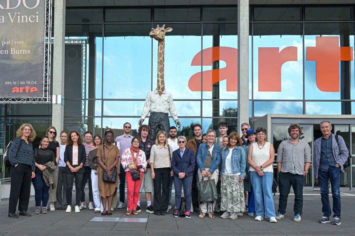 Straßburg, 16.06.2025,Fortbildungsreise des Frankfurter-Presseclubs (FPC) zu ARTE (Association Relative à la Télévision Européenne) am Hauptsitz in Straßburg. (c) FOTO: Rainer Rüffer (Rueffer) Straßburg, 16.06.2025,Fortbildungsreise des Frankfurter-Presseclubs (FPC) zu ARTE (Association Relative à la Télévision Européenne) am Hauptsitz in Straßburg. (c) FOTO: Rainer Rüffer (Rueffer)