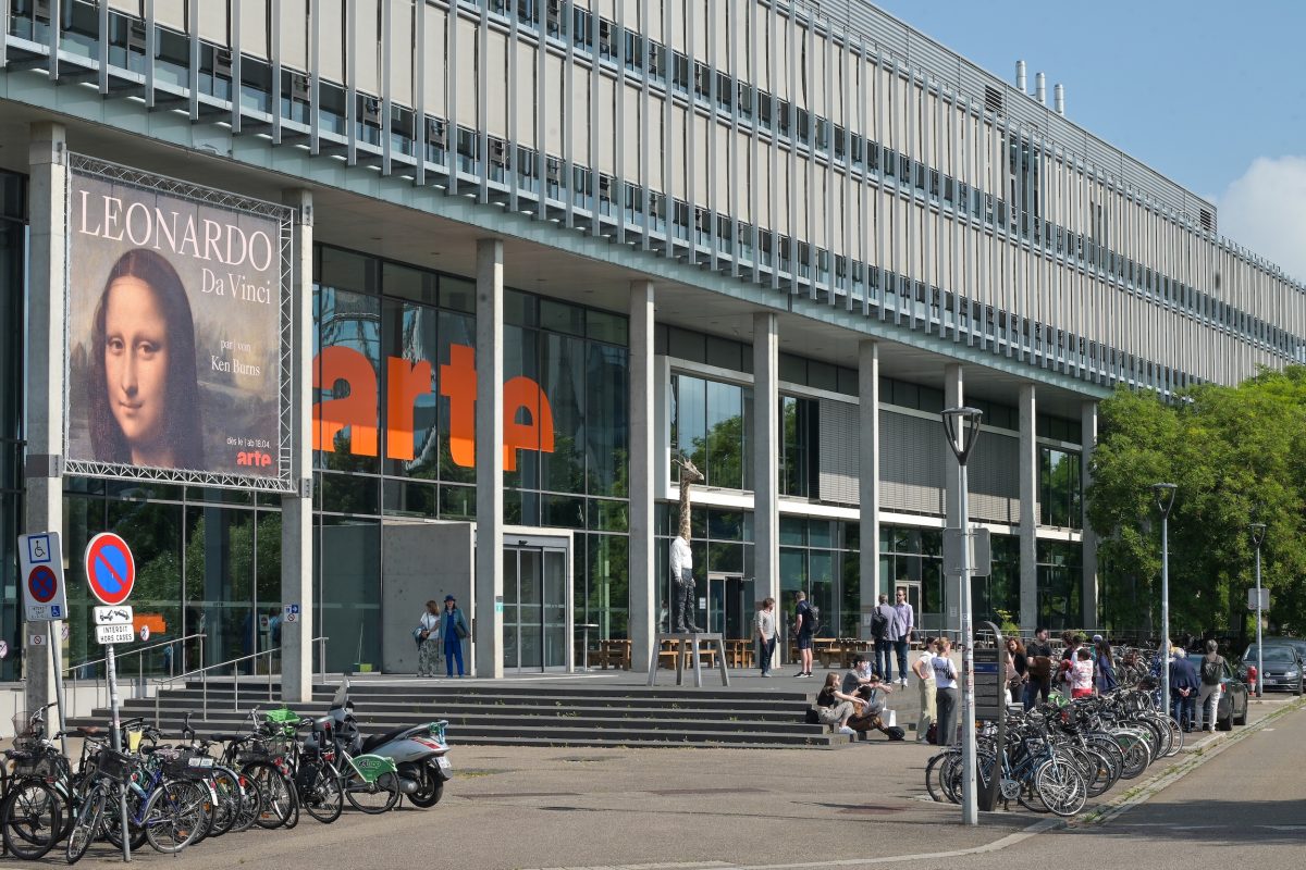 Straßburg, 16.06.2025,Fortbildungsreise des Frankfurter-Presseclubs (FPC) zu ARTE (Association Relative à la Télévision Européenne) am Hauptsitz in Straßburg. (c) FOTO: Rainer Rüffer (Rueffer)