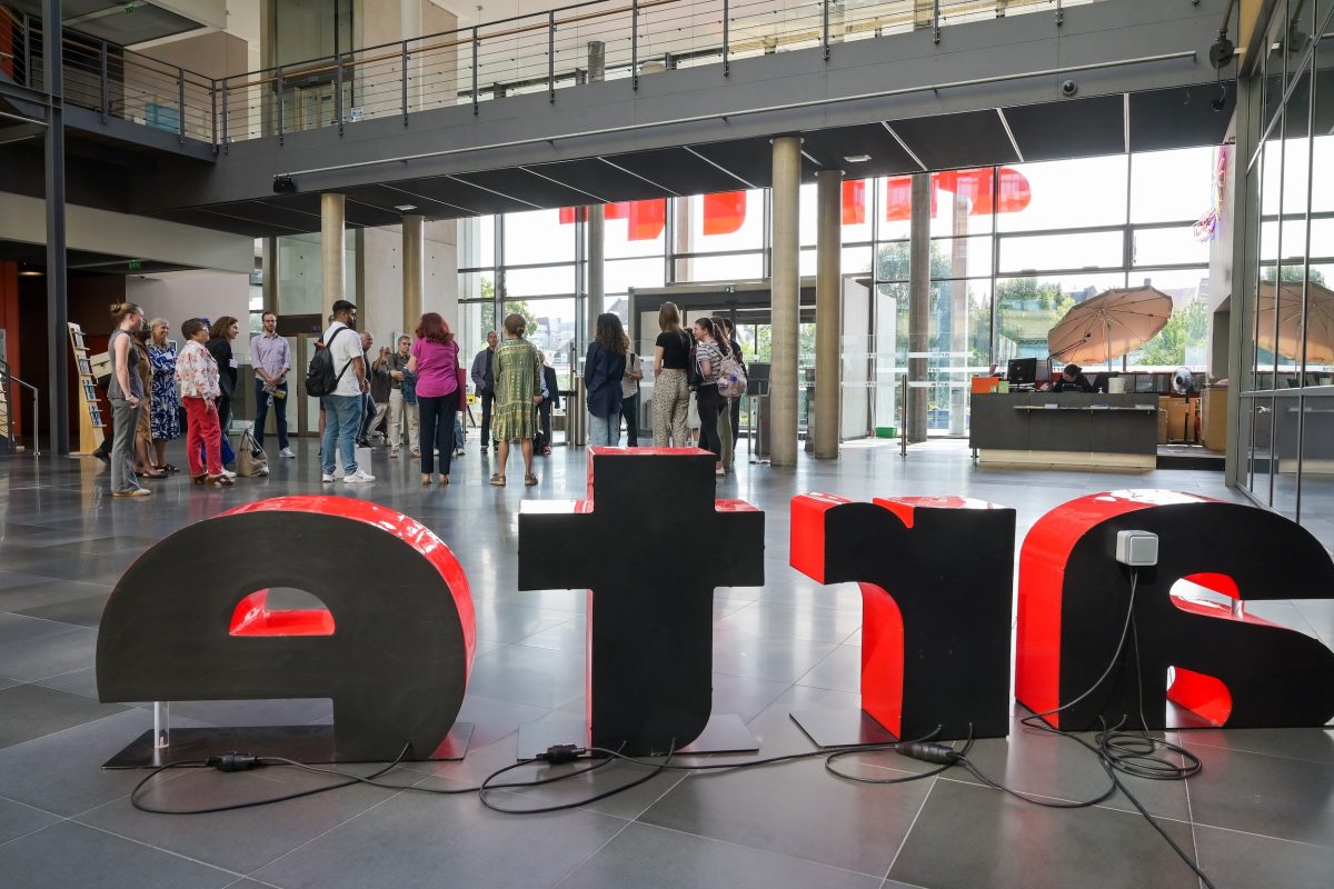 Straßburg, 16.06.2025,Fortbildungsreise des Frankfurter-Presseclubs (FPC) zu ARTE (Association Relative à la Télévision Européenne) am Hauptsitz in Straßburg. (c) FOTO: Rainer Rüffer (Rueffer)