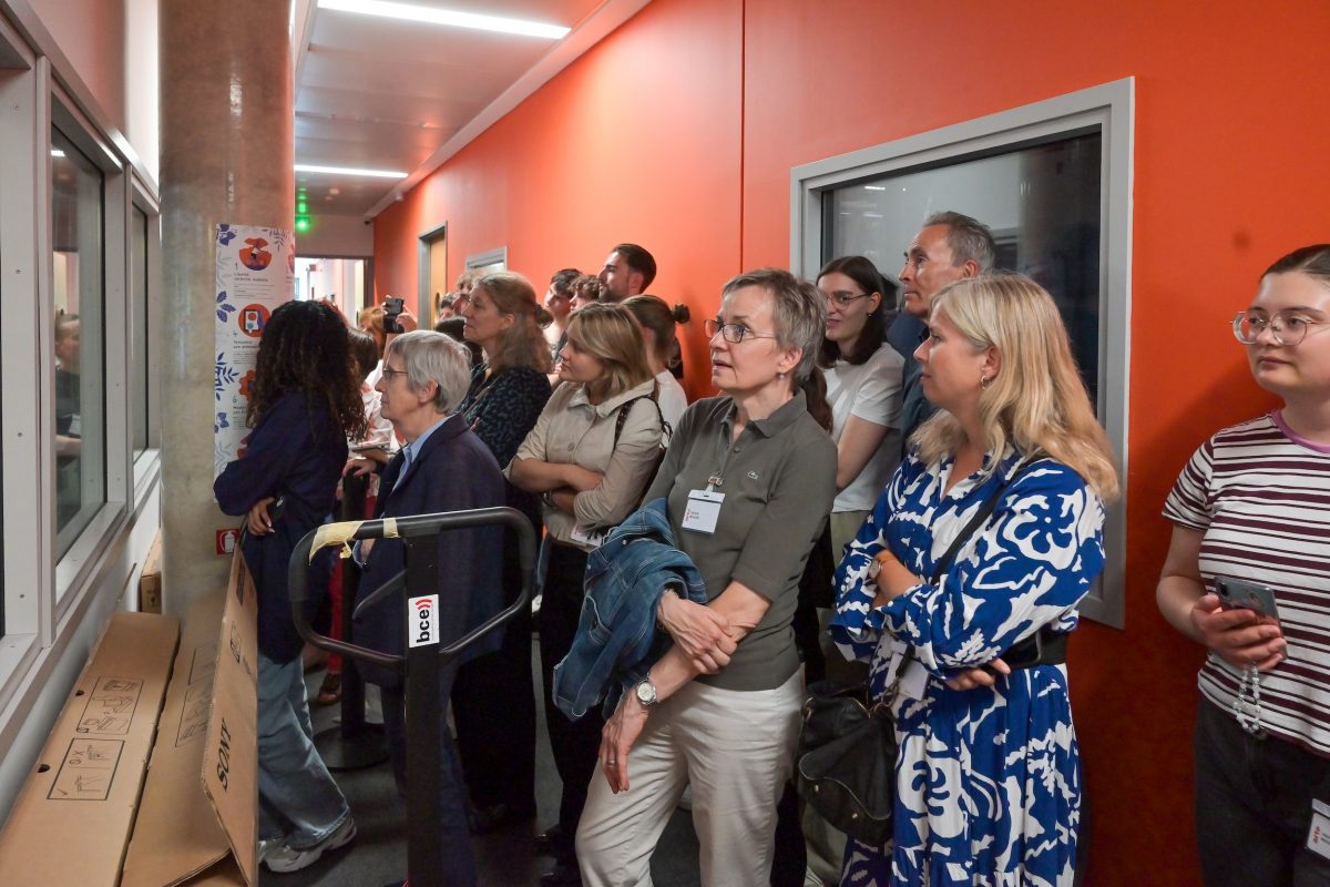 Straßburg, 16.06.2025,Fortbildungsreise des Frankfurter-Presseclubs (FPC) zu ARTE (Association Relative à la Télévision Européenne) am Hauptsitz in Straßburg. (c) FOTO: Rainer Rüffer (Rueffer)