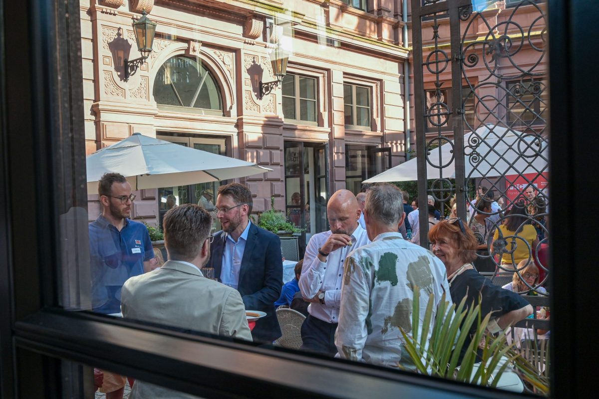 Frankfurt am Main, 04.07.2025, Stadtteil Westend, Ulmenstrasse 20, Frankfurter-Presseclub, FPC-Jahresempfang – Gastredner: Prof. Dr. Mirjam Wenzel, Direktorin des Jüdischen Museums Frankfurt. (c) FOTO: Rainer Rüffer (Rueffer)