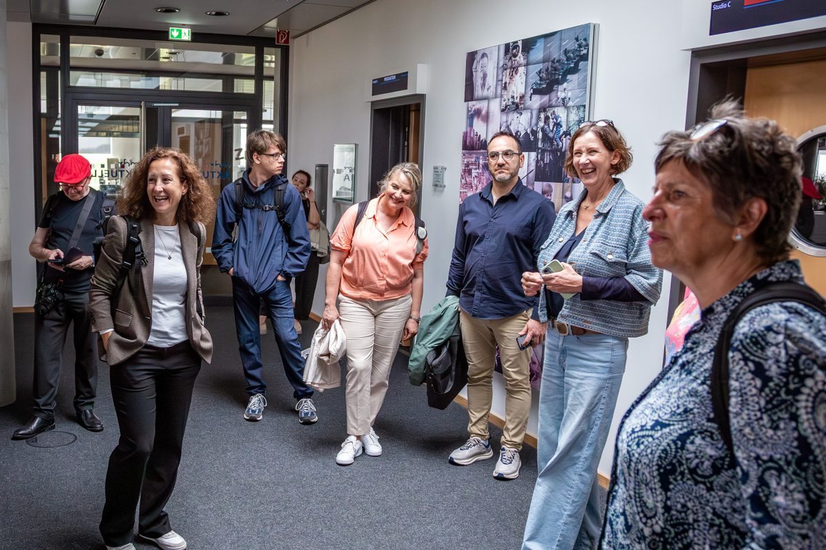 Besuch des "Frankfurter PresseClub" in der Leipziger MDR-Zentarle am 19.08.2026
