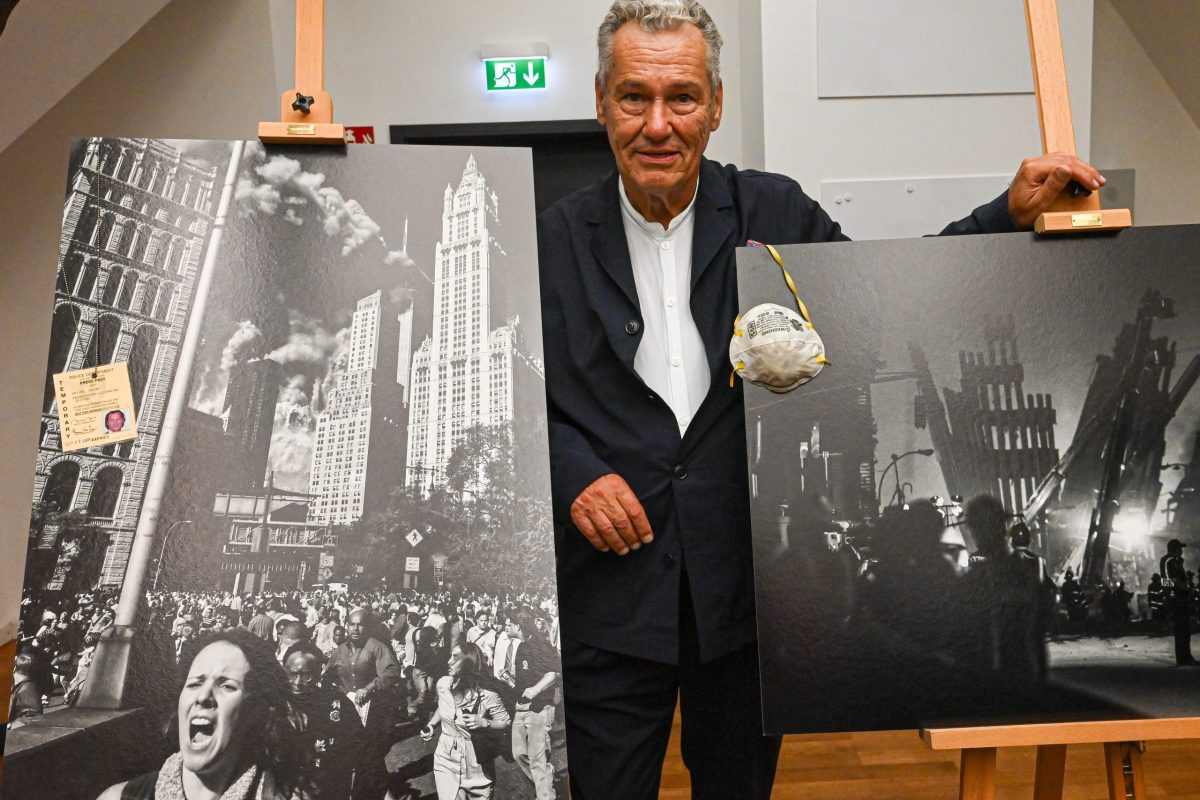 Frankfurt am Main, 11.09.2026, Stadtteil Westend, Ulmenstrasse20, Palais Livingstone, Frankfurter Presseclub (FPC), Clubabend "9/11 -25Jahre danach". HIER: Fotograf Helmut Fricke (FAZ). (c) FOTO: Rainer Rüffer (Rueffer)